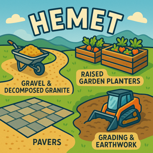 Hemet, California Hardscape Services