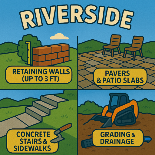 Riverside, California Hardscape Services